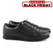 Pantofi sport all black piele naturala 1ve022