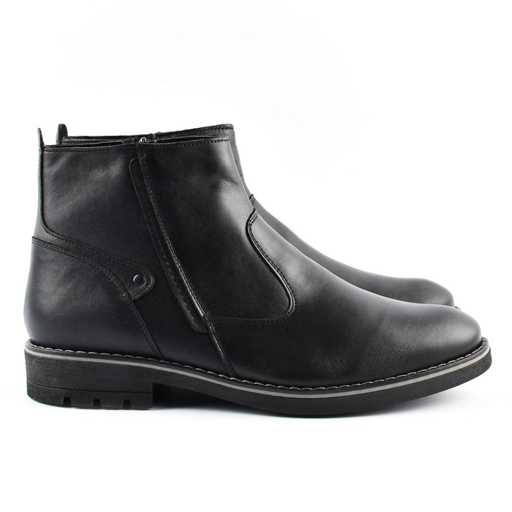 GHETE BLACK PIELE NATURALA 5VE18