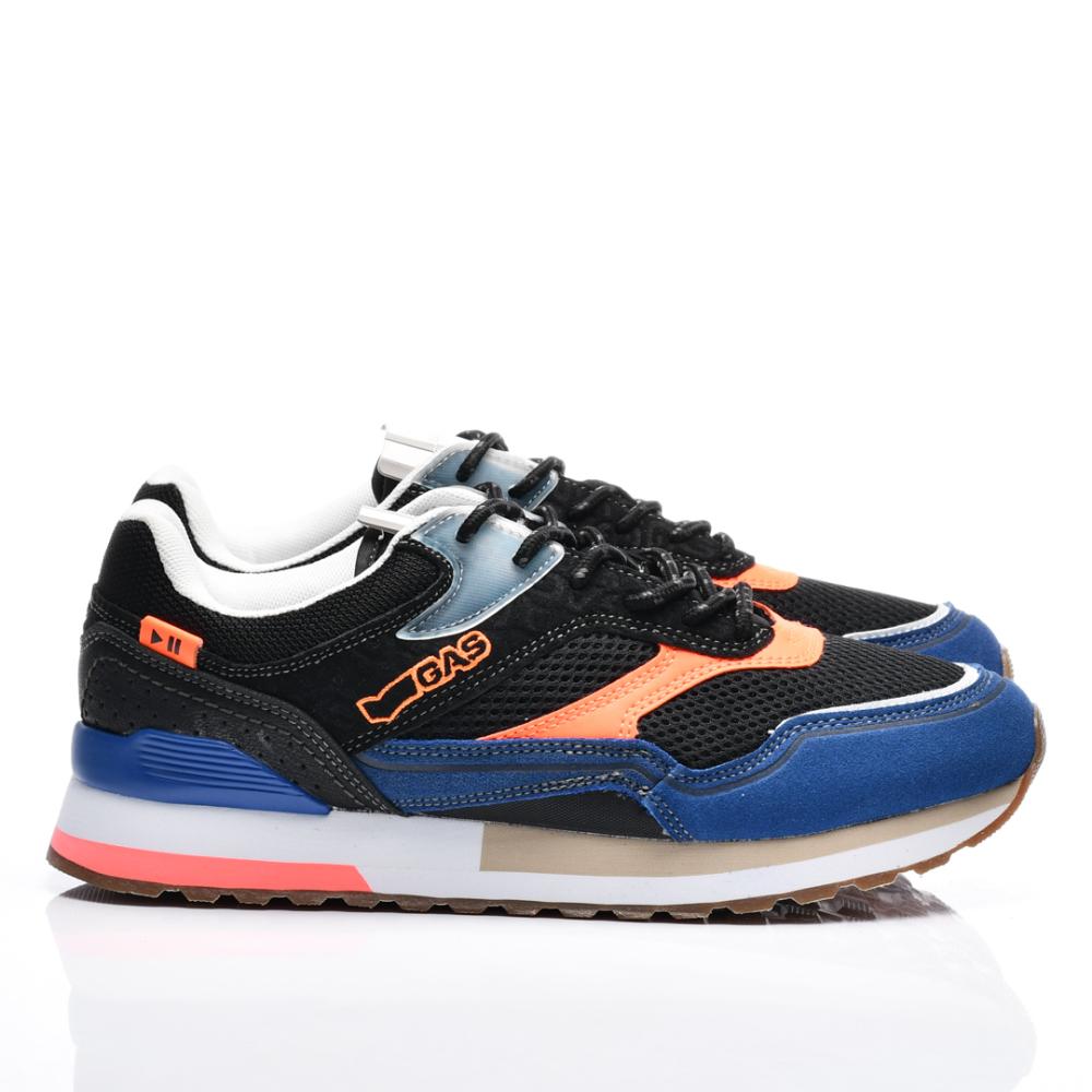 GAS, PANTOFI SPORT BLACK BLUE GAM113920