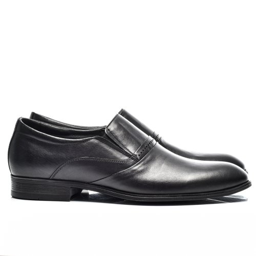 Pantofi negri piele naturala 8ve17-e