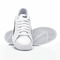 PUMA, PANTOFI SPORT BLACK WHITE PUMA SMASH V2
