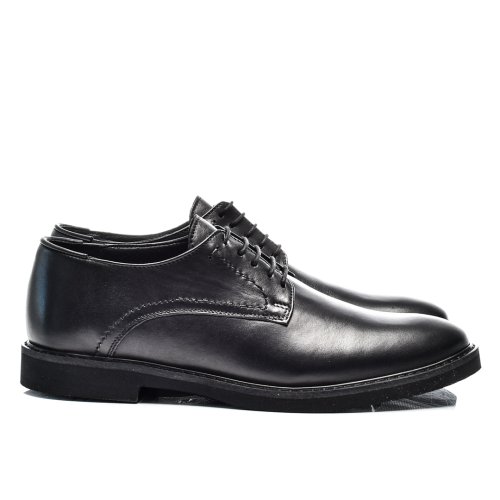 Pantofi negri piele naturala 2ve21535np