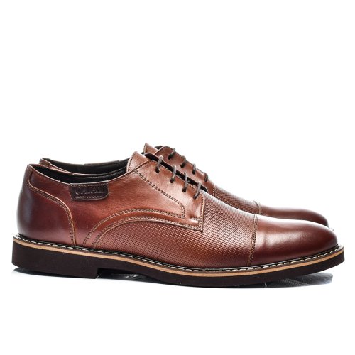 Pantofi maro piele naturala 2ve21536np