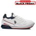 U.s. polo assn, pantofi sport white nobil-003a