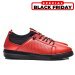 Pantofi sport rosii piele naturala 1ve019