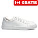 Pantofi sport albi piele naturala nver01-001