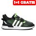 Adidas u-path run, pantofi sport black green fy5688