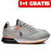 U.s. polo assn, pantofi sport grey orange nobil-003b