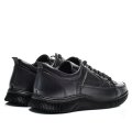 PANTOFI SPORT NEGRI PIELE NATURALA 1VE052