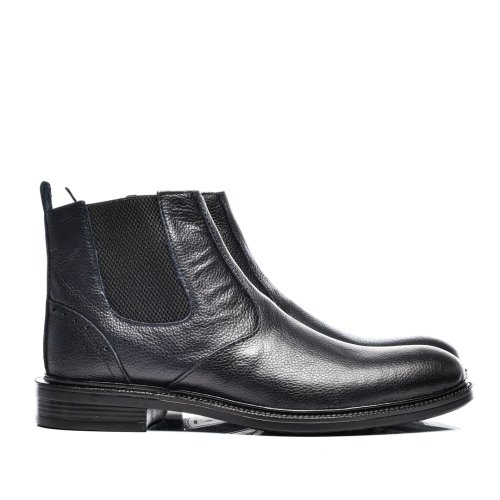 Ghete bleumarin piele naturala bvepk122