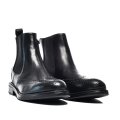 GHETE NEGRE PIELE NATURALA MVEH65H09