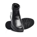 GHETE NEGRE PIELE NATURALA JERRY