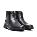 GHETE NEGRE PIELE NATURALA JERRY
