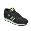 U.S. POLO ASSN, PANTOFI SPORT INALTI BLACK NOBIL-008