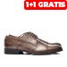 Pantofi maro inchis piele naturala mves156r04