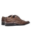 PANTOFI MARO INCHIS PIELE NATURALA MVES156R04