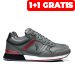 U.s. polo assn, pantofi sport grey red garmy001