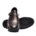 PANTOFI MARO INCHIS PIELE NATURALA BVECK-122