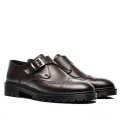 PANTOFI MARO INCHIS PIELE NATURALA BVECK-122