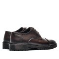 PANTOFI MARO INCHIS PIELE NATURALA BVECK-135