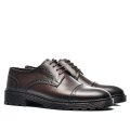 PANTOFI MARO INCHIS PIELE NATURALA BVECK-135