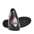 PANTOFI MARO INCHIS PIELE NATURALA BVECK-135