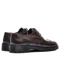 PANTOFI MARO INCHIS PIELE NATURALA BVECK-121