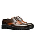 PANTOFI MARO INCHIS PIELE NATURALA BVECK-128