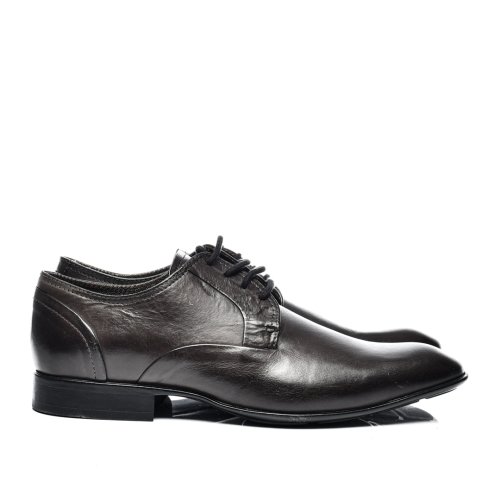 Pantofi maro piele naturala wvef19-03208-t