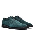 PANTOFI VERZI PIELE NATURALA INTOARSA 2VE21537SP