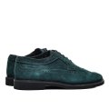 PANTOFI VERZI PIELE NATURALA INTOARSA 2VE21537SP