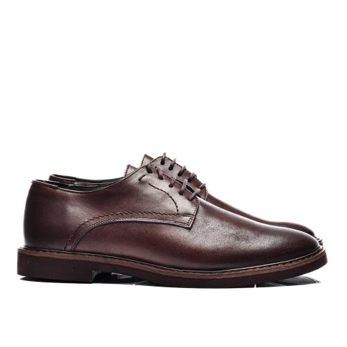 Pantofi maro piele naturala 2ve21535np