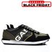 Gas, pantofi sport black khaki gveam223220
