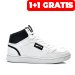 Gas, pantofi sport inalti white gveam224162