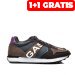 Gas, pantofi sport black brown gveam223220