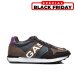 Gas, pantofi sport black brown gveam223220