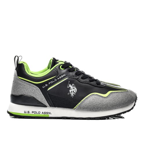 U.s. polo assn, pantofi sport black green tabry-002
