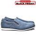 Pantofi bleumarin piele naturala intoarsa mves-447r40
