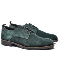 PANTOFI VERZI PIELE NATURALA INTOARSA 2VE31565SP