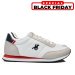 U.s. grand polo, pantofi sport white red gpm313211