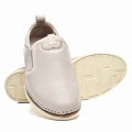 ESPADRILE CREM PIELE NATURALA 1VE008