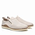 ESPADRILE CREM PIELE NATURALA 1VE008