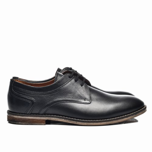 Pantofi negri piele naturala 4ve340