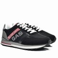 GAS, PANTOFI SPORT BLACK RED GAM313902