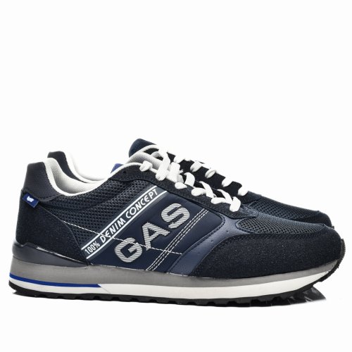 Gas,pantofi sport navy gam313901c