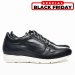 Pantofi sport all black piele naturala 2ve05106