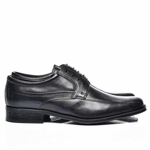 Pantofi negri piele naturala wveb04-3102