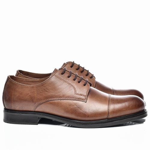 Pantofi maro piele naturala mves53r19