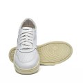 PANTOFI SPORT ALBI PIELE NATURALA HUBER