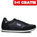 Gas, pantofi sport black gam313558